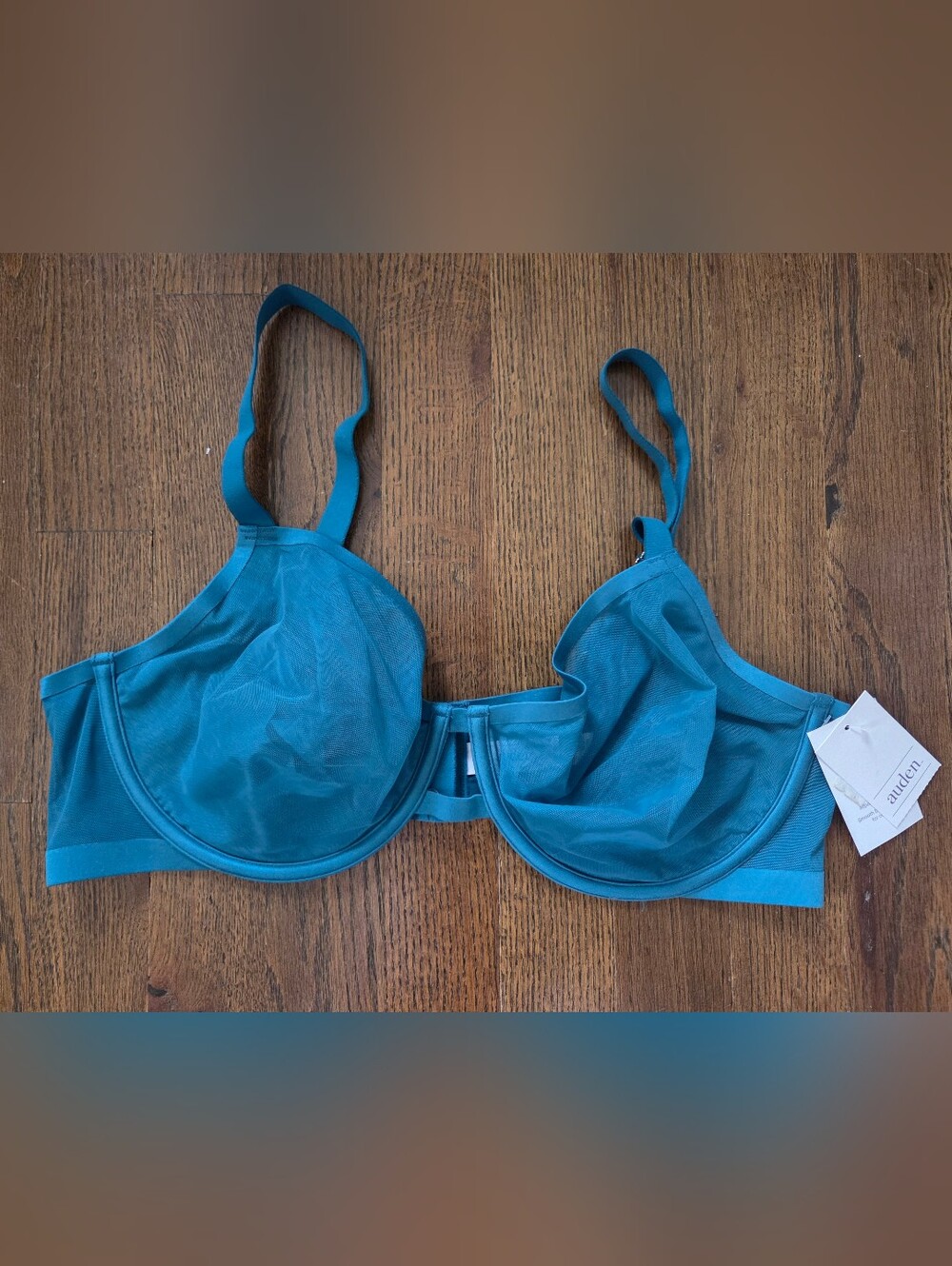 New Auden Womens 40C Smooth Unlined Demi-coverage Bra